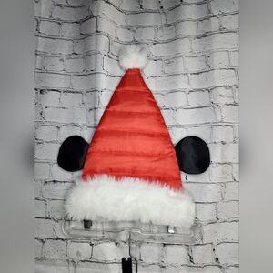 Disney Theme Parks Christmas Mickey Mouse‎ Santa Hat